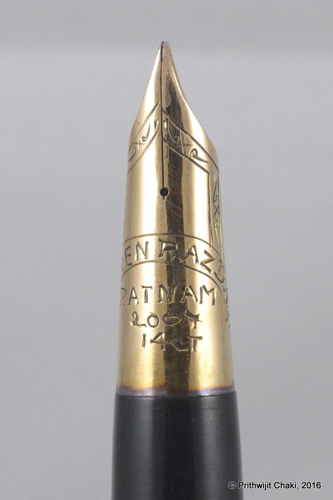 Vintage Indian Pens With HandCrafted Gold Nibs India & Subcontinent (Asia) The Fountain Pen